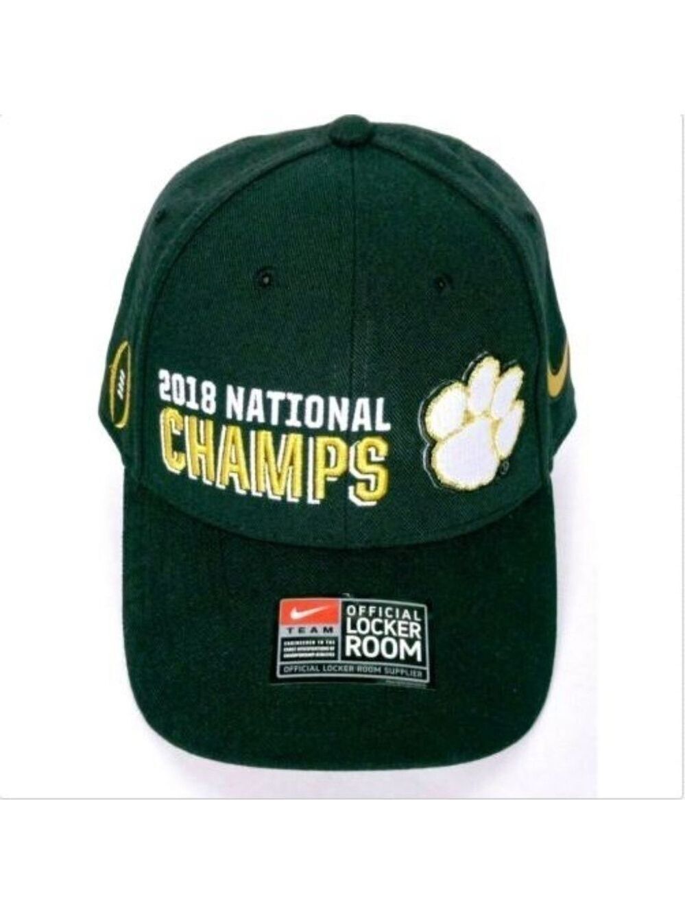 Clemson Tigers 2018 National Champs Football Hat